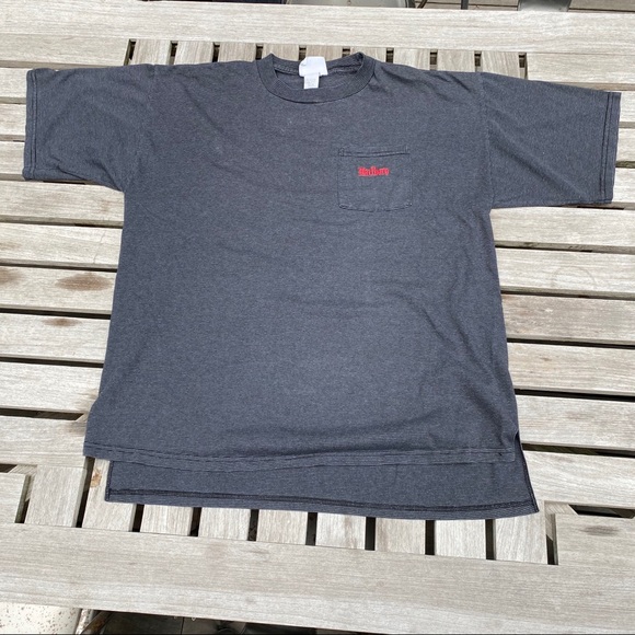 Marlboro Brand Sweepstakes pocket T-Shirt striped - Picture 6 of 9